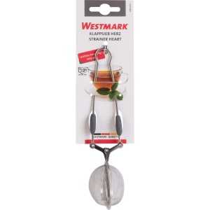 Infuzor ceai Westmark Klappsieb Herzform otel inoxidabil si silicon 185 cm - Img 7