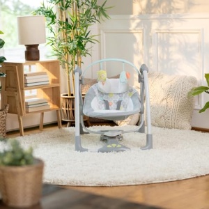 Ingenuity Swing and Go Portable Swing Tehnologie Hybridrive 5 Viteze - Img 16