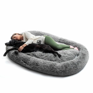InnovaGoods Cloft Hundebett XXL Antistress Material Poliester Husa Detasabila