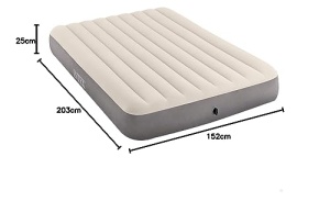 Intex Queen Dura-Beam Series Single High, Taupe/Gri, Einheitsgrosse - Img 10