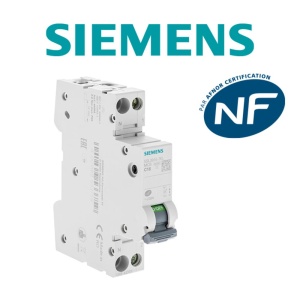 Intrerupator electric Siemens, 16 A, 1PN, 4,5 kA, 230 V - Img 2