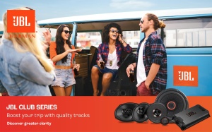 JBL Club 102SL - Radio auto cu subwoofer de 1000 de wati pentru instalare plata in sistemul muzical auto de la Harman Kardon - Cutie de bas de 10 inchi cu design conic patentat, surround high-roll si comutator de impedanta SSI 2/4 Ohm - Img 7