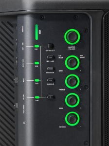 JBL EON ONE Compact - Sistem PA personal reincarcabil all-in-one baterie inlocuibila usor si portabil intrari multiple functii de mixer profesional -  - Img 9