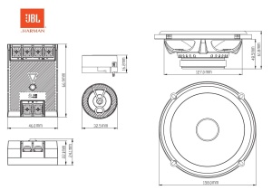 JBL Stage3 607CF Sistem de sunet auto cu 2 cai - 250 Watt Components Pro Sound Set de difuzoare auto cu difuzoare incorporate de 160 mm - 65 inchi si  - Img 7