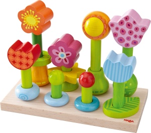 Joc de constructie HABA 301551, set 25 piese, din lemn, pentru dezvoltarea motricitatii