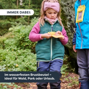 Joc de exterior HABA Terra Kids Interactiune in natura pentru copii, 62 activitati, inclus cutie impermeabila - Img 6