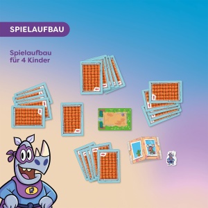 Joc de familie HABA Rhino Hero - joc de indemanare 3D, 5-99 ani - Img 4