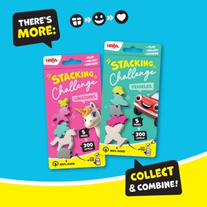 Joc de indemanare HABA Stacking Challenge Animals, 300 nivele, pentru copii peste 6 ani - Img 8