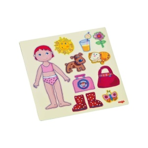 Joc de Magnete HABA Lilli Puzzle cu 54 Piese si 4 Scene pentru Copii