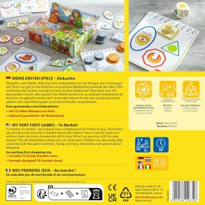 Joc de societate HABA - Einkaufen, 3D piata, 1-4 jucatori, 2 ani - Img 8