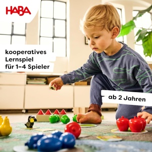 Joc de societate HABA Erster Obstgarten, pentru 2-4 ani, din lemn, joc cooperativ - Img 3