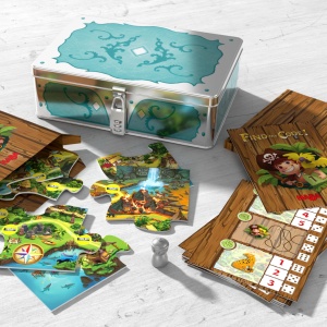 Joc de societate HABA Find the Code Pirateninsel, pentru 1-6 jucatori, cu cutie de comori - Img 3