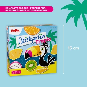 Joc de societate HABA Obstgarten Tropical - 1-4 jucatori, pentru copii de la 3 ani - Img 3