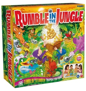 Joc de societate Rumble in The Jungle Wilson pentru 2-4 jucatori, varsta 5