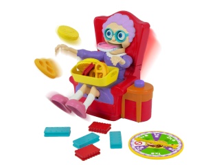 Joc de societate TOMY Keks Karacho, pentru toata familia, din plastic, design colorat - Img 3
