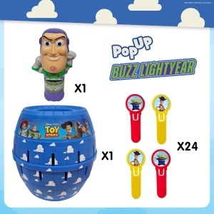 Joc de societate TOMY Pop Up Buzz Lightyear, pentru 2-4 jucatori, de la 4 ani - Img 6