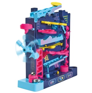 Joc de societate TOMY Screwball Scramble Level Up - Labirint vertical pentru copii de peste 5 ani - Img 2