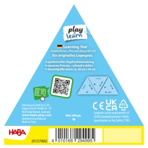Joc educational HABA Learning Star Rechnen - 36 carti, pentru invatarea matematicii, pentru copii de la 7 ani - Img 7