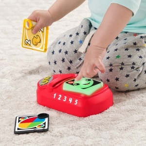 Joc educativ Fisher-Price Counting and Colors UNO - suport pentru imaginatie, design prietenos - Img 5