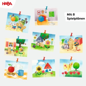 Joc educativ HABA Teddys Culori si Forme, 4 planse, 8 piese, pentru copii de la 2 ani - Img 5