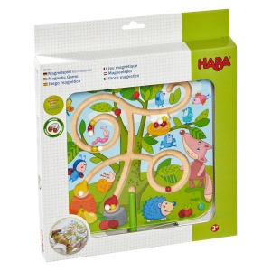 Joc magnetic HABA Baumlabyrinth 301057 pentru copii 2 ani din lemn dezvoltare logica si motricitate - Img 3