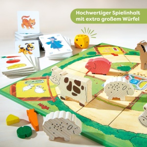 Jocuri pentru copii HABA Mein erster Spieleschatz - 10 jocuri clasice, pentru 3 ani - Img 5