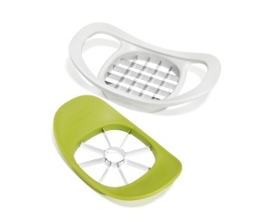 Joseph Joseph Nest Press 2-in-1 Taietor si Decojitor Mere si Cartofi Lame Inox Compact - Img 2