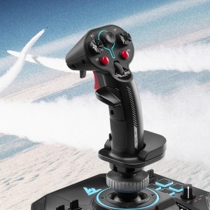 Joystick Thrustmaster Sol-R 4 HOTAS cu Schubhebel pentru PC - Img 2