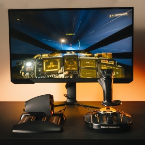 Joystick Thrustmaster T16000M FCS HOTAS cu Schubregler pentru PC - Img 3