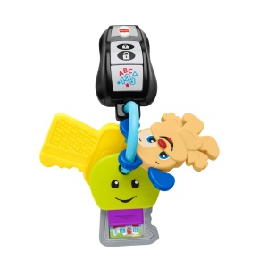 Jucarie de invatare Fisher-Price GRF19 - Chei cu sunete, lumini si accesorii moi