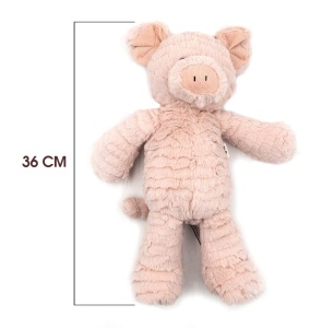 Jucarie de plus Mollis - porc de plus - 36 cm - porc de plus - jucarie de plus pentru copii - animal de plus moale pentru copii si bebelusi - Img 6