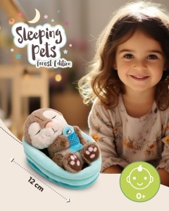 Jucarie de plus NICI Otter 61582 12 cm gri material reciclat cu pestisor - Img 2
