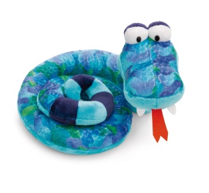 Jucarie de plus NICI ZsaZsa 18cm verde - Snake cu design prietenos, pentru copii si adulti
