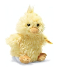 Jucarie de plus Steiff Pipsy - 14 cm, galben, din material moale, pentru bebelusi - Img 4