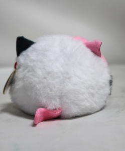 Jucarie din plus Ty Muffin Pisica Beanie Balls - Minge pufoasa, ochi stralucitori - Img 3