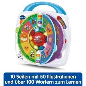 Jucarie educativa ABC-Lernabenteuer - Laute invatare cu 10 pagini - Img 2