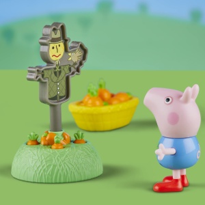 Jucarie educativa Peppa Pig Peppas Gartenspas cu 2 figurine si accesorii, pentru copii 3 - Img 8