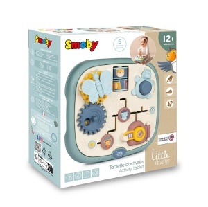 Jucarie educativa Smoby Little Activity Board 5-in-1 pentru copii, 23,5x25 cm - Img 7