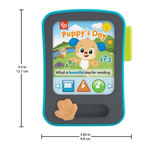 Jucarie electronica Fisher-Price Hundchen cu muzica si lumini, multi-lingv - Img 5