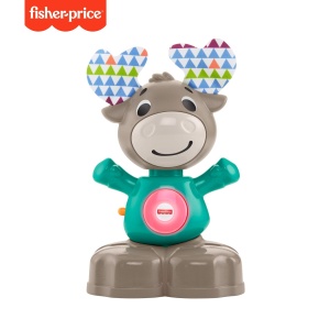 Jucarie interactiva Fisher-Price Linkimals Elch muzical, pentru bebelusi, cu lumini si sunete - Img 5
