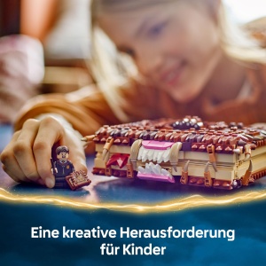 Jucarie Interactiva LEGO Harry Potter Beissendes Monsterbuch der Monster cu Figurina Neville Longbottom - Img 5