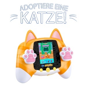 Jucarie Interactiva VTech KittyLife cu 2 Moduri de Joc si 30 Misiuni - Img 3