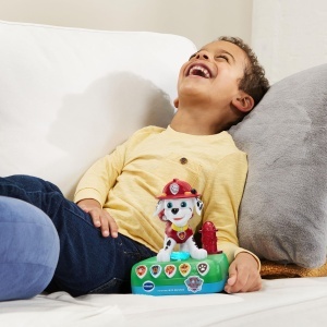 Jucarie Interactiva VTech PAW Patrol Marshall, 2 Moduri, 40 Minute Povesti, 3-6 Ani - Img 5