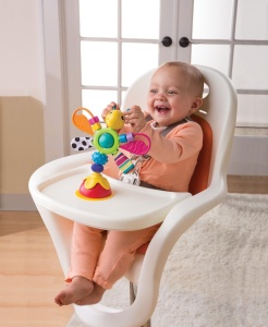 Jucarie pentru bebelusi Lamaze Freddie Glowworm multicolor cu ventuza si elemente interactive - Img 3