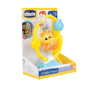 Jucarie pentru Scaun de Masa Chicco Dschungelfreund 2in1, cu Ventuza, 6-18 Luni - Img 4