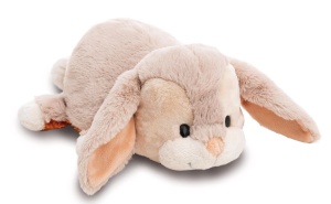 Jucarie Plush 2in1 NICI Hase si Fuchs 25cm - Portocalie, Moale, Transformabila - Img 4