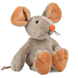 Jucarie Plush Eddi Schaffer - Soarece, 26 cm, Material moale