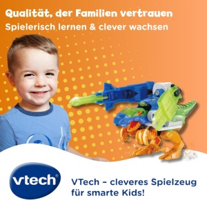 Jucarie VTech Switch Go Dinos Velociraptor Helikopter si Mega-Velociraptor - Img 6