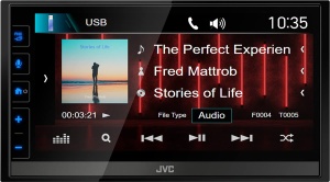 JVC KW-M785DBW - Receptor AV Digital Media de 17,3 cm (6,8") cu CarPlay fara fir si Android Auto (4x50W, DAB+/UKW, BT, 3X Pre-Out 2,5V, USB, iPod/iPhone Control) - Img 9