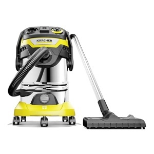 Karcher 1.628-361.0, WD 6 HP V-30/6/22/T Aspirator umed/uscat-30 L Rezervor din otel inoxidabil-1300W (priza portabila si functie de suflare), Standard, 1300 W, 30 litri - Img 2